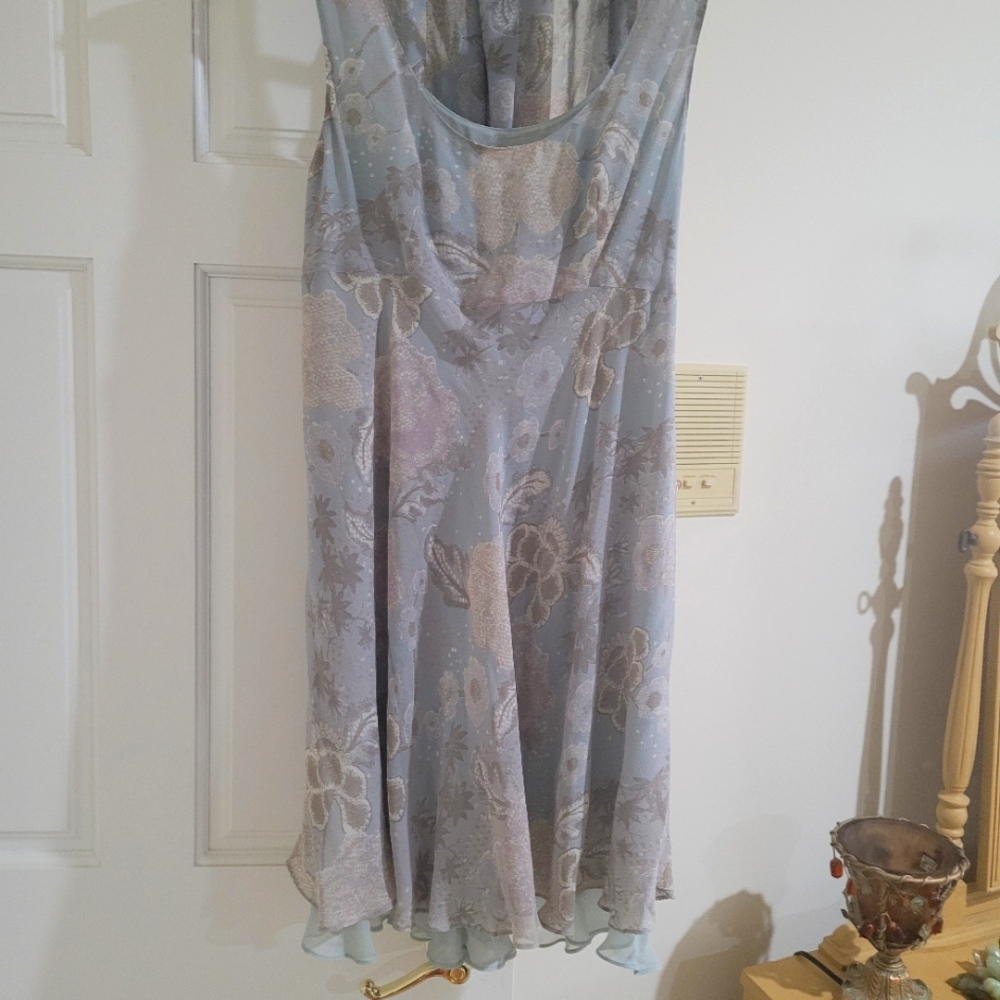 Gala 100% Silk Sundress with scarf
